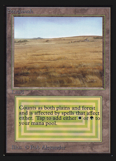 Savannah — Intl. Collectors' Edition