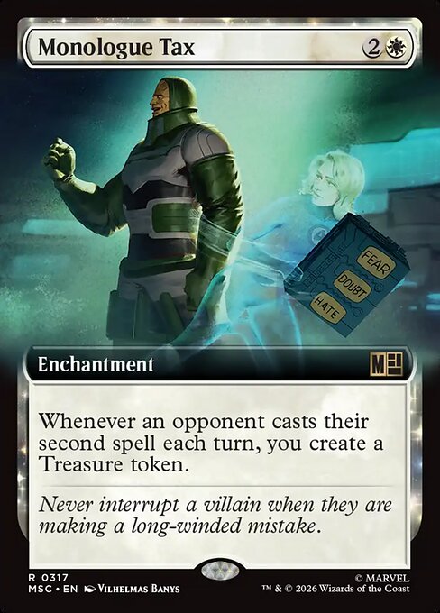 Precio del monólogo — Marvel Super Heroes Commander