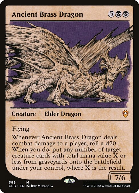 Dragón de oropel anciano