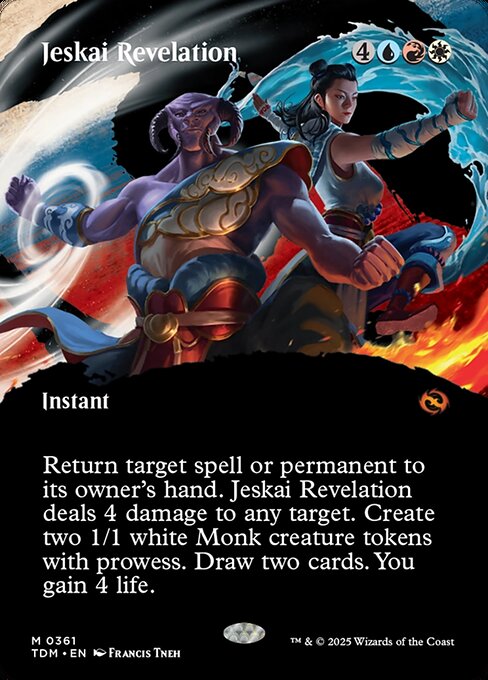 Revelación de los Jeskai — Tarkir: Dragonstorm