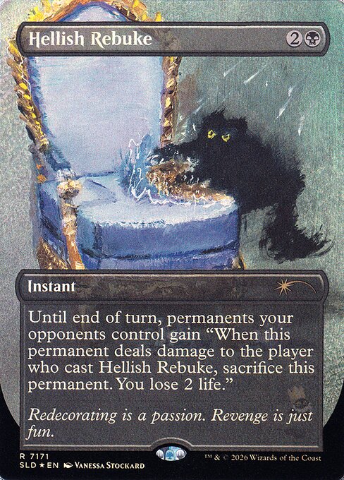 Reprensión infernal — Secret Lair Drop