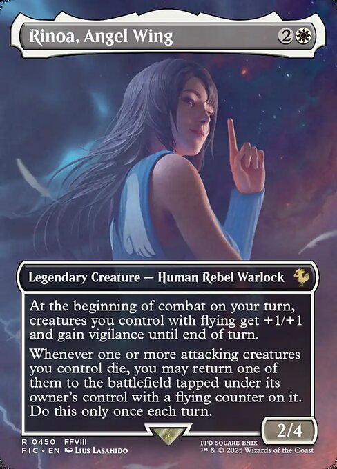 Carta Rinoa, Angel Wing — Final Fantasy Commander · FIC · #450