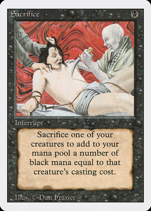 Sacrificar — Revised Edition