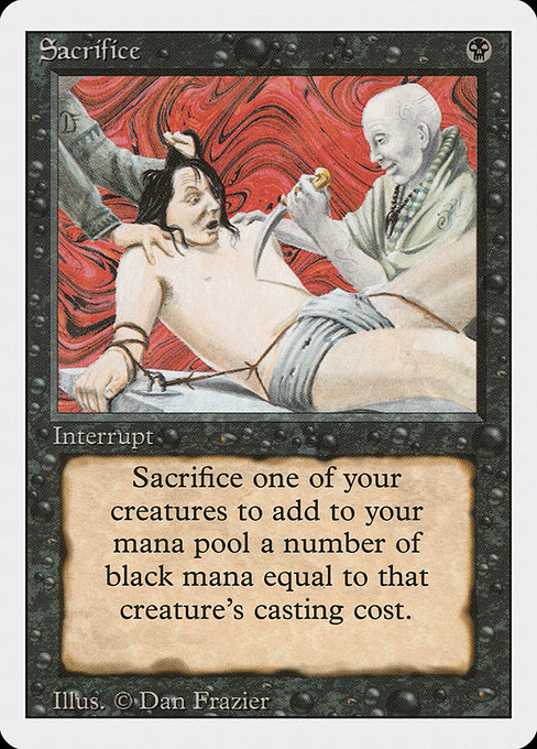 Sacrifice — Revised Edition