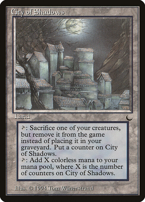 Carta City of Shadows — The Dark · DRK · #116