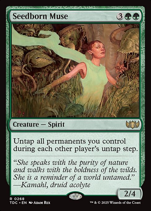 Musa nacida de la semilla — Tarkir: Dragonstorm Commander