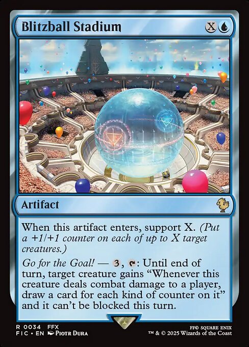 Carta Estadio de blitzbol — Final Fantasy Commander · FIC · #34