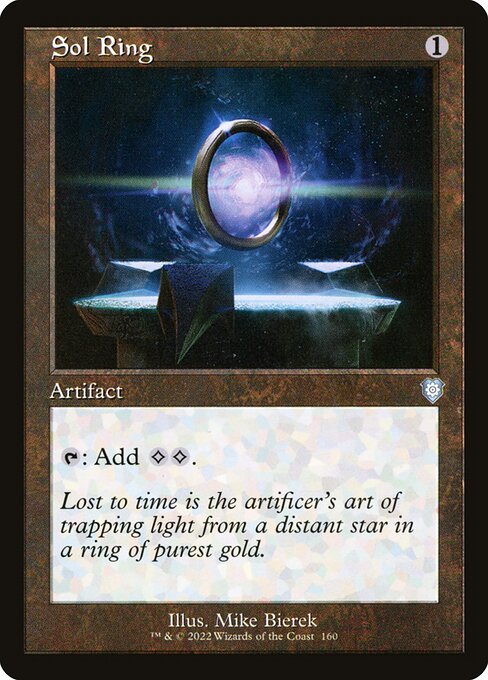 Anillo solar — The Brothers' War Commander