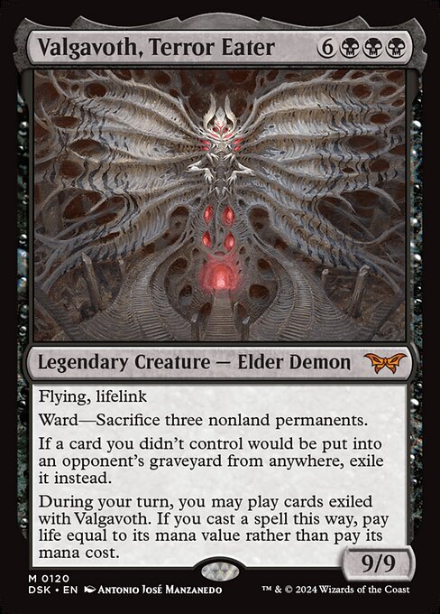 Valgavoth, el Devoraterrores — Duskmourn: House of Horror