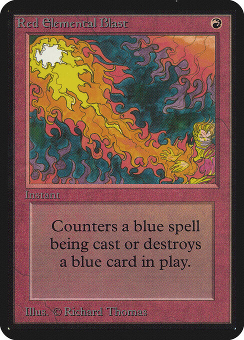 Ráfaga elemental roja — Limited Edition Alpha