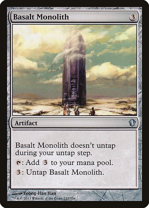 Monolito de basalto — Commander 2013
