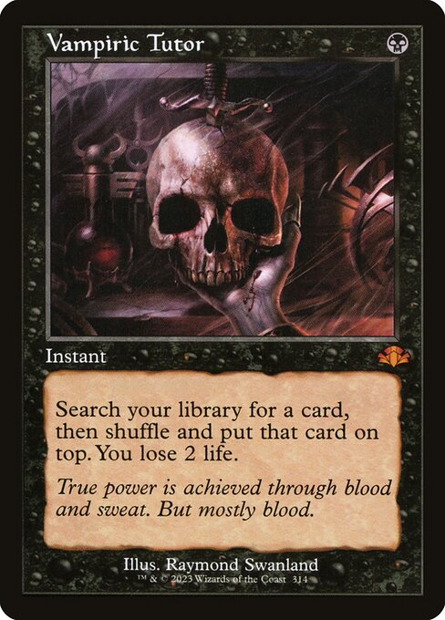 Tutor vampírico — Dominaria Remastered