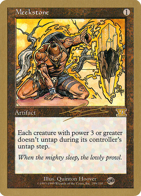 Piedra de la mansedumbre — World Championship Decks 2000