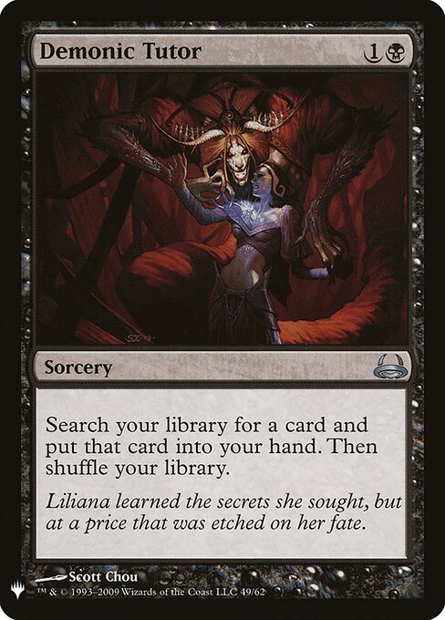 Tutor demoníaco — The List
