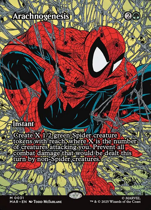 Aracnogénesis — Marvel Universe