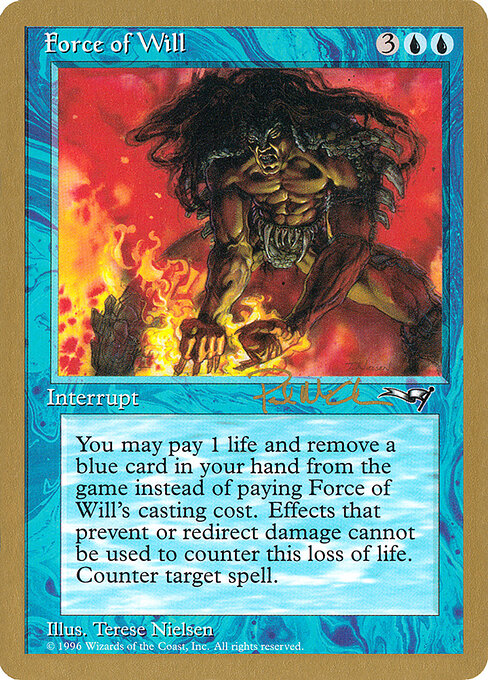 Fuerza de voluntad — World Championship Decks 1997