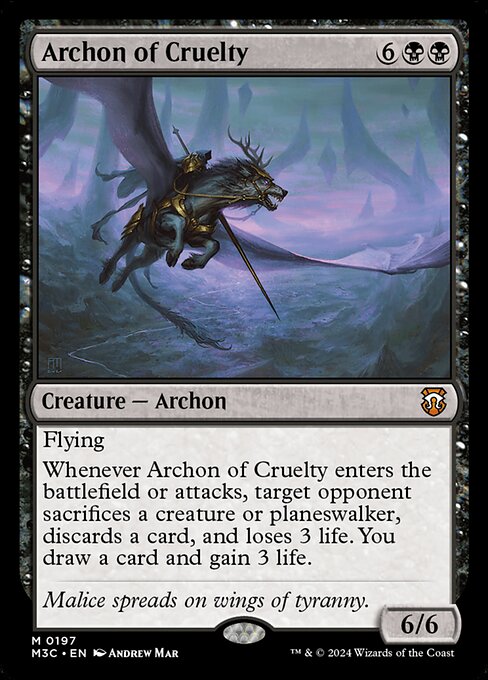 Arconte de la crueldad — Modern Horizons 3 Commander