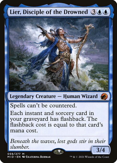 Lier, discípulo de los ahogados — Innistrad: Midnight Hunt