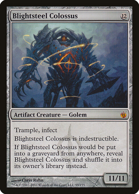 Coloso de acero corrupto — Mirrodin Besieged