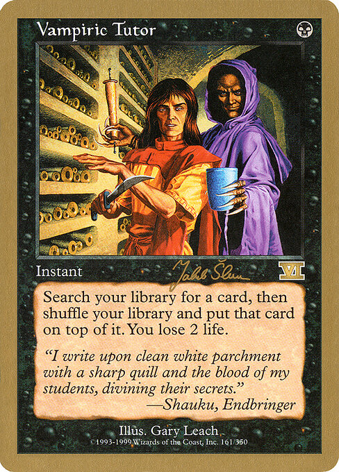 Tutor vampírico — World Championship Decks 1999