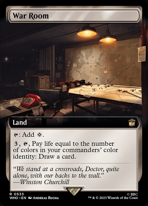 Sala de guerra — Doctor Who