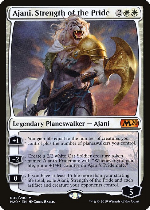 Ajani, la fuerza de la manada — Core Set 2020