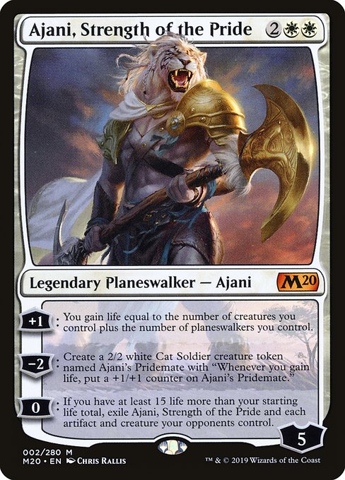 Ajani, la fuerza de la manada