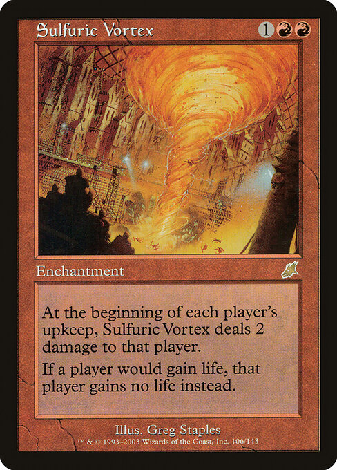 Carta Vórtice sulfúrico — Scourge · SCG · #106