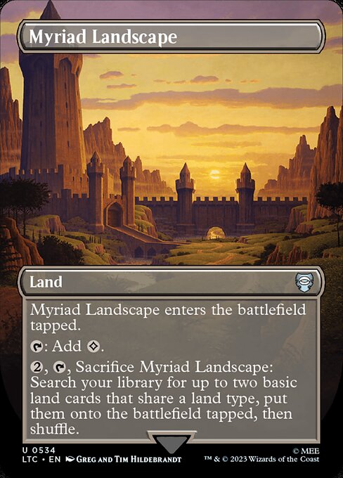 Paisaje infinito — Tales of Middle-earth Commander