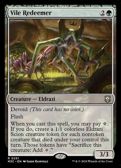 Carta Redentor vil — Modern Horizons 3 Commander · M3C · #251