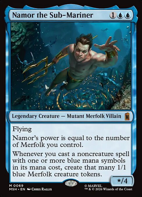Namor, el Hombre Submarino — Marvel Super Heroes