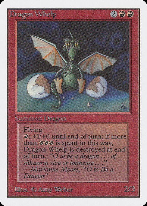 Carta Cría de dragón — Unlimited Edition · 2ED · #142
