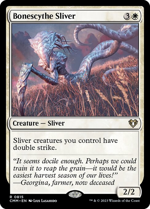 Fragmentado guadaña ósea — Commander Masters