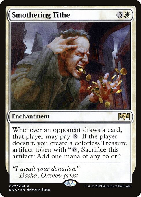 Diezmo asfixiante — Ravnica Allegiance