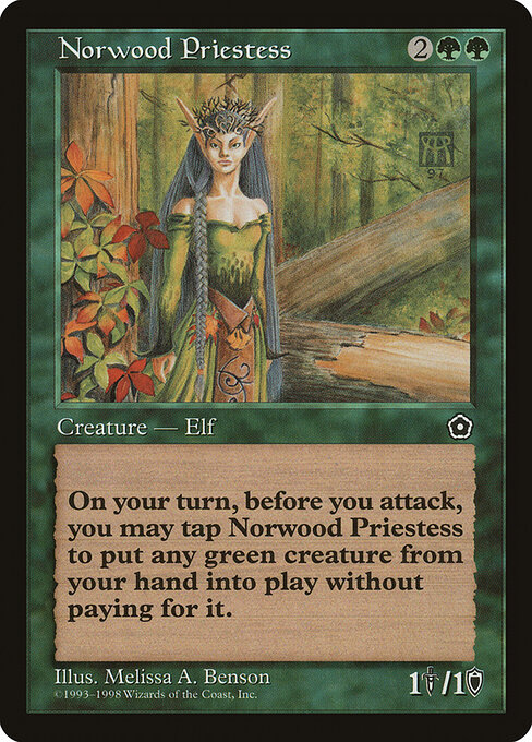 Carta Sacerdotisa de Norwood — Portal Second Age · P02 · #137