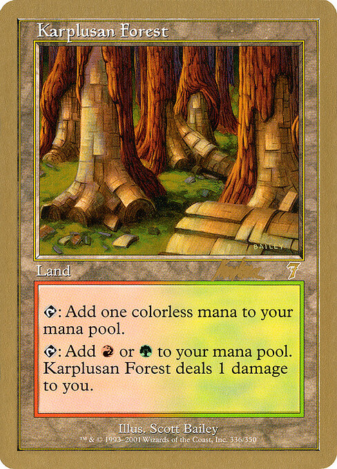 Foresta karplusana — World Championship Decks 2002