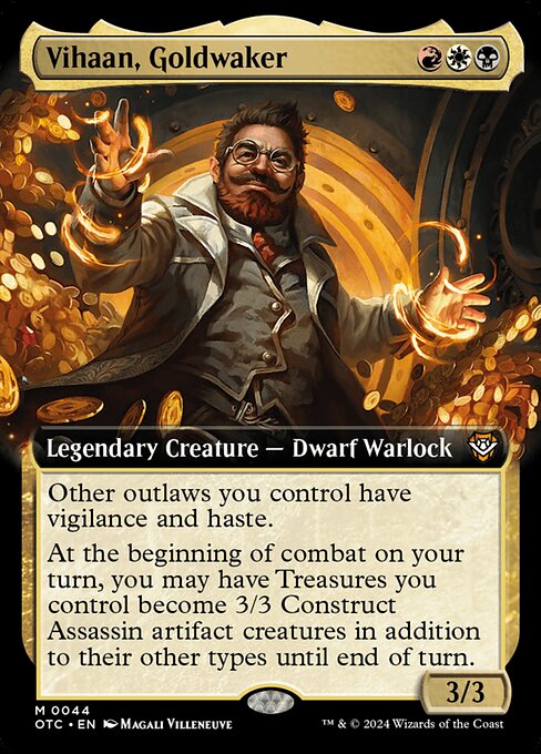 Vihaan, despiertaoro — Outlaws of Thunder Junction Commander