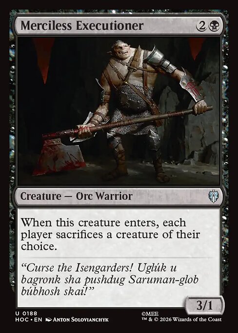 Verdugo despiadado — The Hobbit Eternal