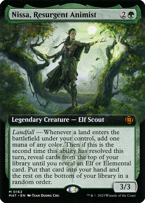 Carta Nissa, animista renaciente — March of the Machine: The Aftermath · MAT · #162