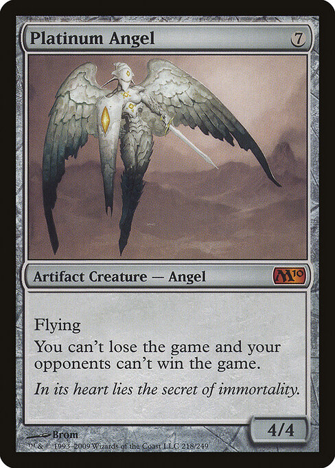 Ángel de platino