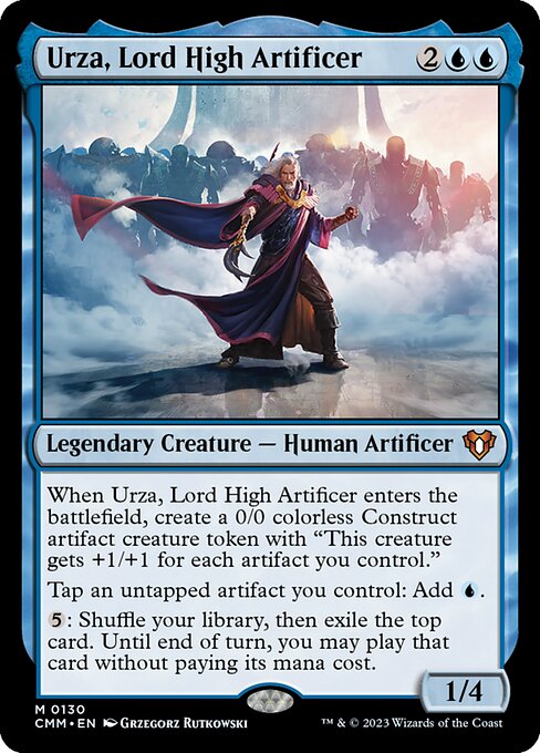 Urza, Señor Gran Artífice — Commander Masters