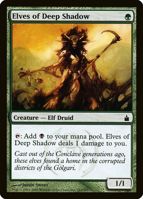 Elfos de sombra profunda — Ravnica: City of Guilds