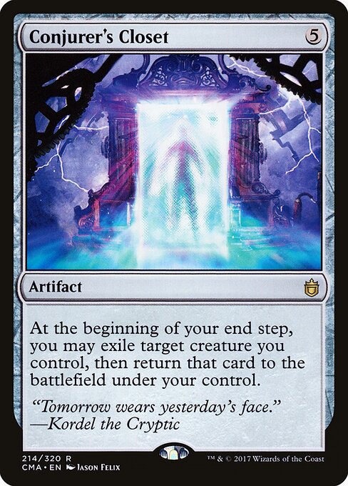 Carta Armario del conjurador — Commander Anthology · CMA · #214