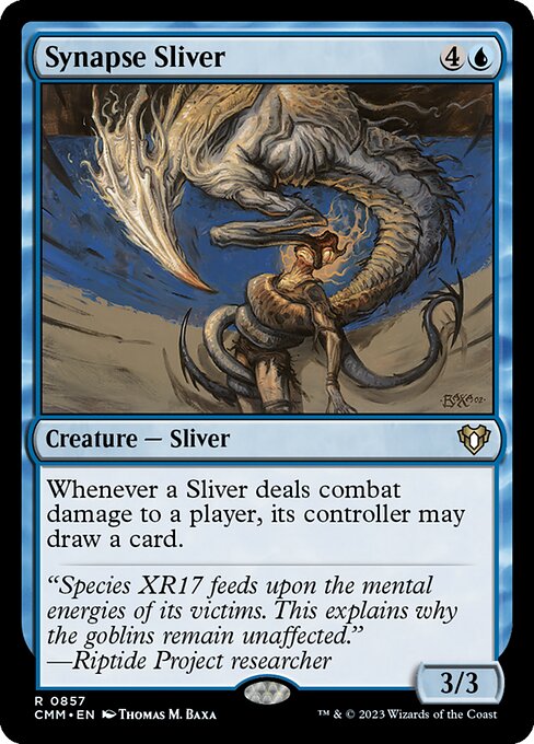 Carta Fragmentado sináptico — Commander Masters · CMM · #857
