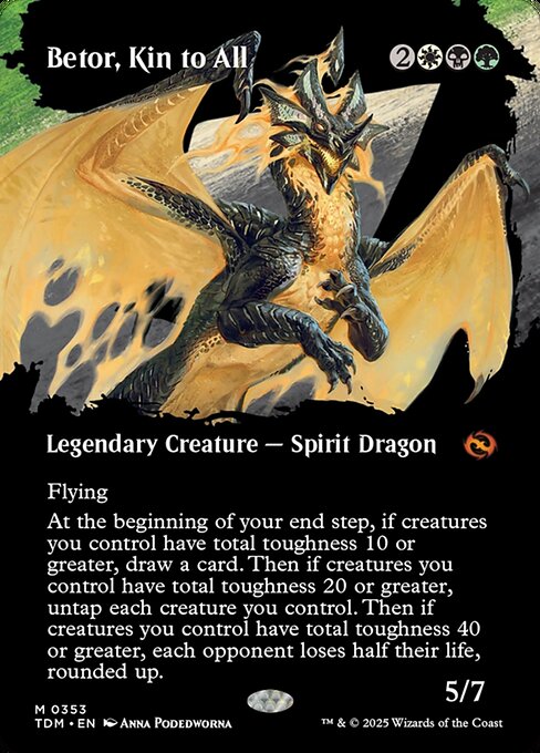 Carta Betor, familiar de todos — Tarkir: Dragonstorm · TDM · #353