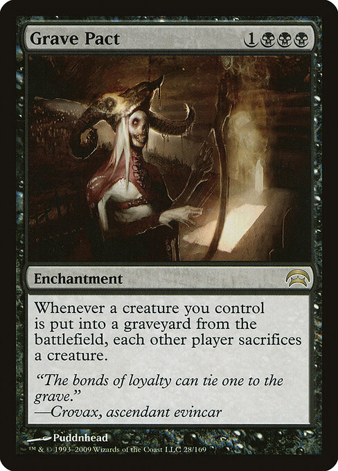Pacto de las sepulturas — Planechase