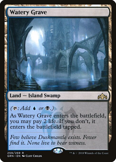 Tumba inundada — Guilds of Ravnica