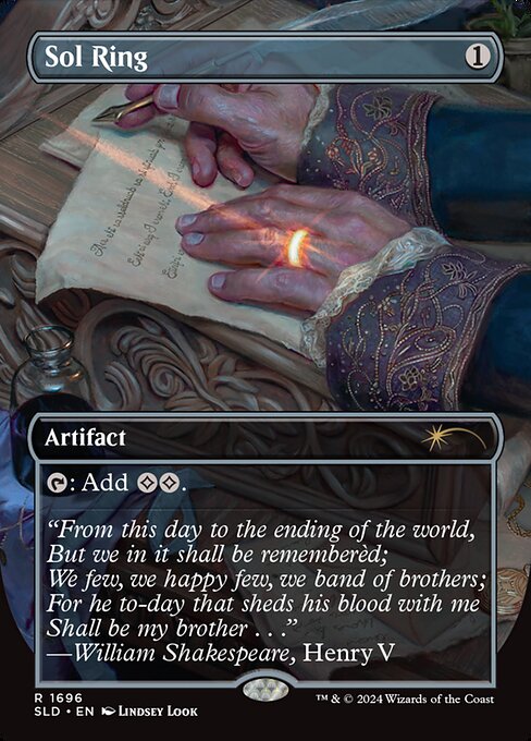 Anillo solar — Secret Lair Drop