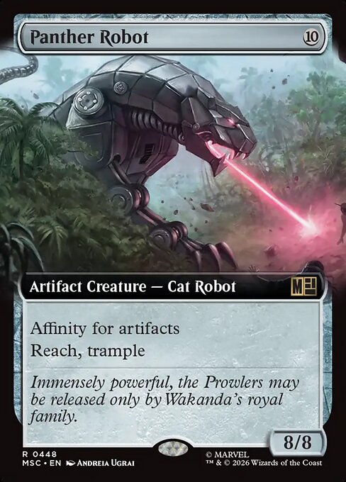 Pantera robótica — Marvel Super Heroes Commander