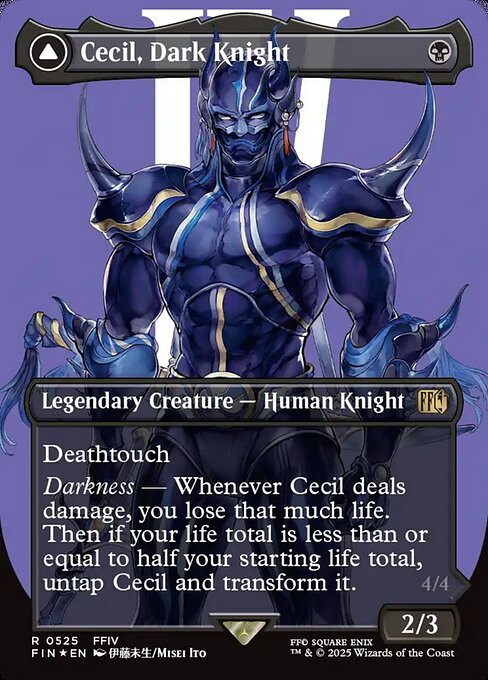 Cecil, Dark Knight // Cecil, Redeemed Paladin — Final Fantasy